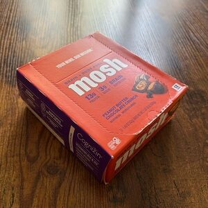 Mosh Peanut Butter Chocolate Crunch Bars